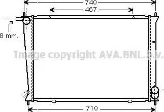 Ava Quality Cooling HY 2148 - Hladnjak, hladjenje motora www.molydon.hr