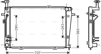 Ava Quality Cooling HY 2130 - Hladnjak, hladjenje motora www.molydon.hr