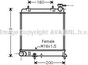 Ava Quality Cooling HY 2129 - Hladnjak, hladjenje motora www.molydon.hr