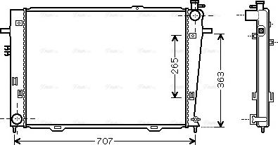 Ava Quality Cooling HY 2126 - Hladnjak, hladjenje motora www.molydon.hr