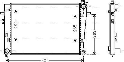 Ava Quality Cooling HY 2204 - Hladnjak, hladjenje motora www.molydon.hr