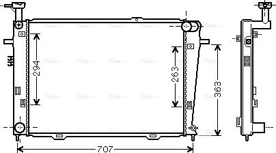 Ava Quality Cooling HY 2210 - Hladnjak, hladjenje motora www.molydon.hr