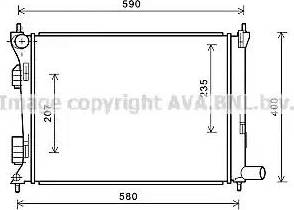 Ava Quality Cooling HY2277 - Hladnjak, hladjenje motora www.molydon.hr