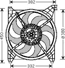 Ava Quality Cooling HY 7505 - Ventilator, hladjenje motora www.molydon.hr