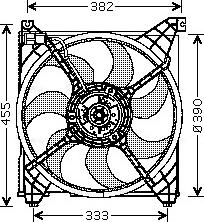 Ava Quality Cooling HY 7508 - Ventilator, hladjenje motora www.molydon.hr