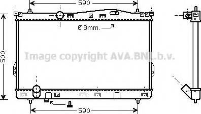 Ava Quality Cooling HYA2077 - Hladnjak, hladjenje motora www.molydon.hr