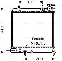 Ava Quality Cooling HYA2129 - Hladnjak, hladjenje motora www.molydon.hr