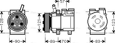 Ava Quality Cooling HYAK257 - Kompresor, klima-Uređaj www.molydon.hr