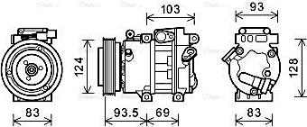 Ava Quality Cooling HYAK238 - Kompresor, klima-Uređaj www.molydon.hr