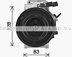 Ava Quality Cooling HYK497 - Kompresor, klima-Uređaj www.molydon.hr