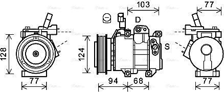 Ava Quality Cooling HYK451 - Kompresor, klima-Uređaj www.molydon.hr