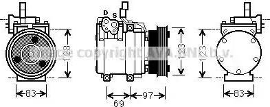 Ava Quality Cooling HY K065 - Kompresor, klima-Uređaj www.molydon.hr