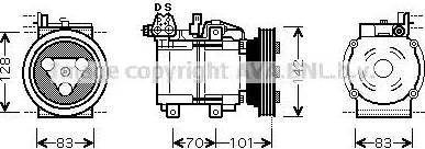 Ava Quality Cooling HY K149 - Kompresor, klima-Uređaj www.molydon.hr