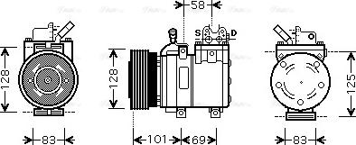 Ava Quality Cooling HY K166 - Kompresor, klima-Uređaj www.molydon.hr