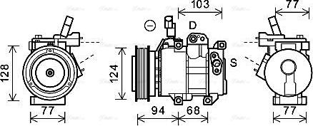 Ava Quality Cooling HYK318 - Kompresor, klima-Uređaj www.molydon.hr