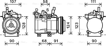 Ava Quality Cooling HYK321 - Kompresor, klima-Uređaj www.molydon.hr