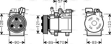 Ava Quality Cooling HYK257 - Kompresor, klima-Uređaj www.molydon.hr