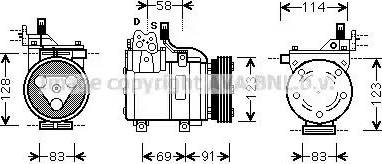 Ava Quality Cooling HYK267 - Kompresor, klima-Uređaj www.molydon.hr