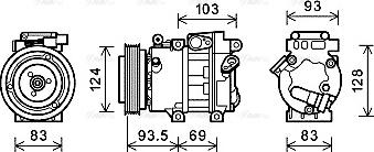 Ava Quality Cooling HY K238 - Kompresor, klima-Uređaj www.molydon.hr