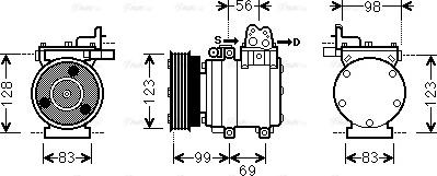 Ava Quality Cooling HYK221 - Kompresor, klima-Uređaj www.molydon.hr