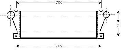 Ava Quality Cooling IV 4021 - Intercooler, hladnjak www.molydon.hr