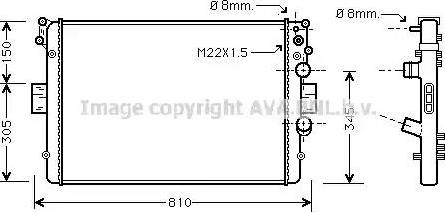 Ava Quality Cooling IV 2043 - Hladnjak, hladjenje motora www.molydon.hr