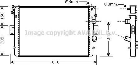 Ava Quality Cooling IV 2049 - Hladnjak, hladjenje motora www.molydon.hr