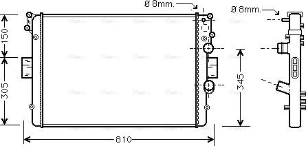 Ava Quality Cooling IV 2042 - Hladnjak, hladjenje motora www.molydon.hr