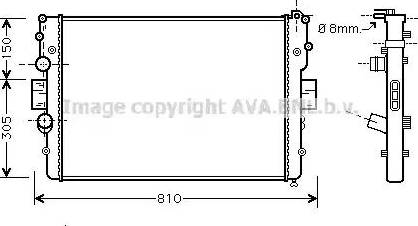 Ava Quality Cooling IV 2087 - Hladnjak, hladjenje motora www.molydon.hr