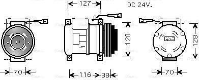 Ava Quality Cooling IVAK073 - Kompresor, klima-Uređaj www.molydon.hr