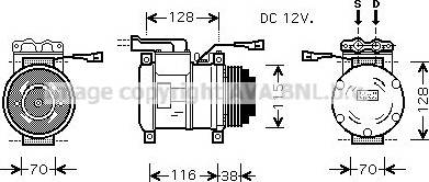 Ava Quality Cooling IVK074 - Kompresor, klima-Uređaj www.molydon.hr