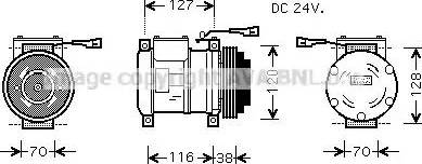 Ava Quality Cooling IV K073 - Kompresor, klima-Uređaj www.molydon.hr