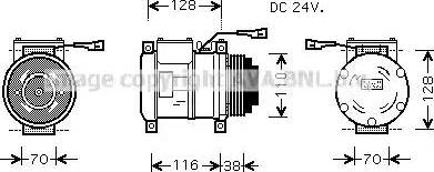 Ava Quality Cooling IV K072 - Kompresor, klima-Uređaj www.molydon.hr