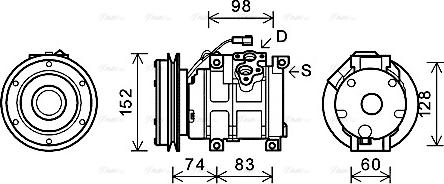 Ava Quality Cooling JDAK018 - Kompresor, klima-Uređaj www.molydon.hr