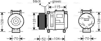 Ava Quality Cooling JDAK022 - Kompresor, klima-Uređaj www.molydon.hr