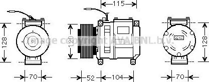 Ava Quality Cooling JDK002 - Kompresor, klima-Uređaj www.molydon.hr