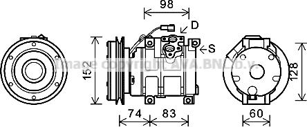 Ava Quality Cooling JDK018 - Kompresor, klima-Uređaj www.molydon.hr