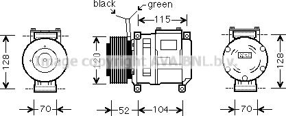 Ava Quality Cooling JDK022 - Kompresor, klima-Uređaj www.molydon.hr