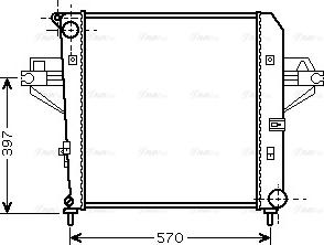 Ava Quality Cooling JE 2046 - Hladnjak, hladjenje motora www.molydon.hr