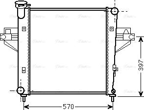 Ava Quality Cooling JE 2042 - Hladnjak, hladjenje motora www.molydon.hr