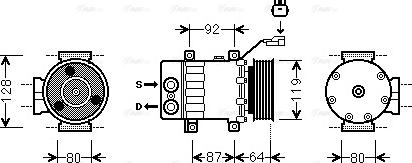 Ava Quality Cooling JEAK047 - Kompresor, klima-Uređaj www.molydon.hr