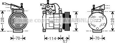 Ava Quality Cooling JE K034 - Kompresor, klima-Uređaj www.molydon.hr