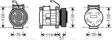 Ava Quality Cooling JEAK034 - Kompresor, klima-Uređaj www.molydon.hr