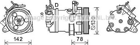 Ava Quality Cooling JEK065 - Kompresor, klima-Uređaj www.molydon.hr