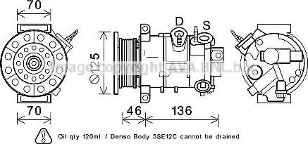 Ava Quality Cooling JEK067 - Kompresor, klima-Uređaj www.molydon.hr