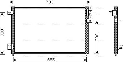 Ava Quality Cooling JR 5036 - Kondenzator, klima-Uređaj www.molydon.hr