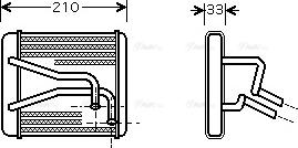 Ava Quality Cooling KA6049 - Izmjenjivač topline, grijanje unutrasnjeg prostora www.molydon.hr