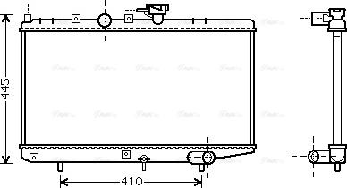 Ava Quality Cooling KA2050 - Hladnjak, hladjenje motora www.molydon.hr