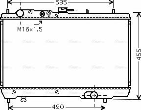 Ava Quality Cooling KA2066 - Hladnjak, hladjenje motora www.molydon.hr