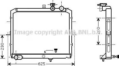 Ava Quality Cooling KA2033 - Hladnjak, hladjenje motora www.molydon.hr